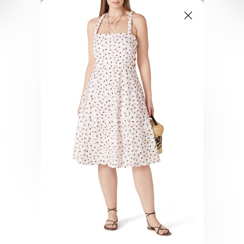 Hutch- printed belle dress size 18